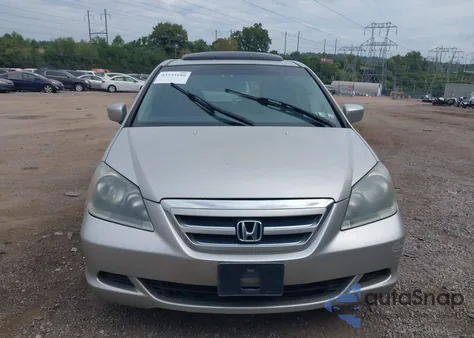 2005 Honda Odyssey Ex-L from USA, damaged, VIN 5FNRL38605B424618
